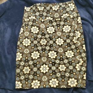 Cute LulaRoe  Cassie pencil skirt size XL
